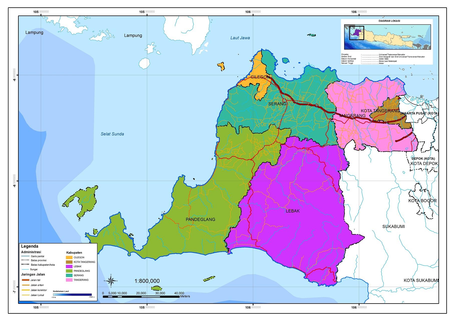 Situs Pemetaan Potensi Ekonomi Daerah Koridor Wilayah Jawa